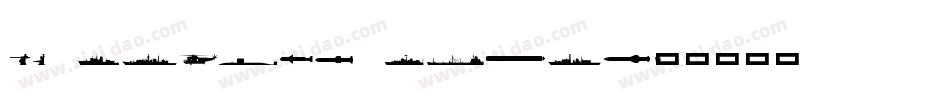 CK Rocket Ships字体转换
